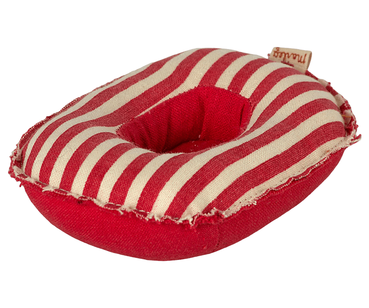 Maileg Beach Raft, Red Stripe - Flying Ryno