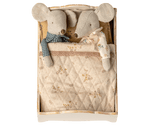 Maileg Bed, Mouse - Off white - Flying Ryno