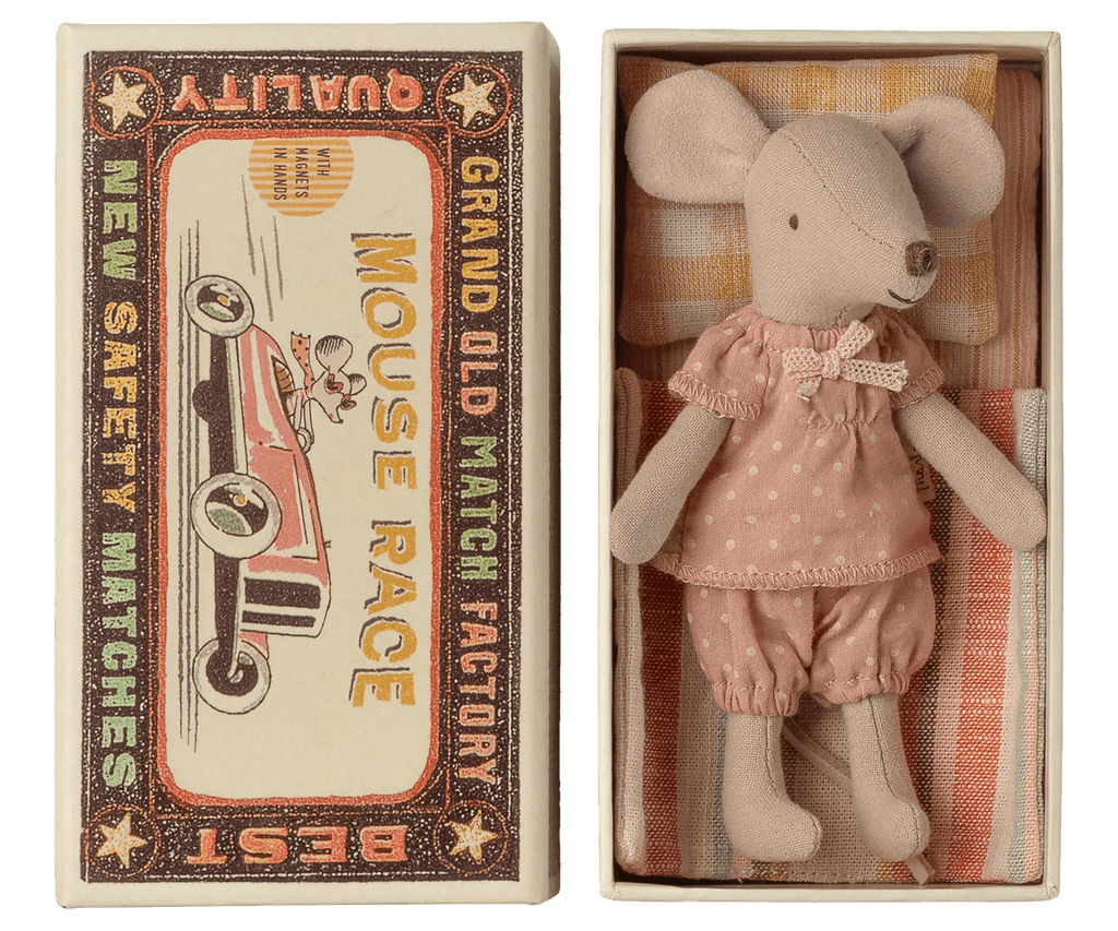 Maileg Big Sister Mouse in Matchbox - Flying Ryno