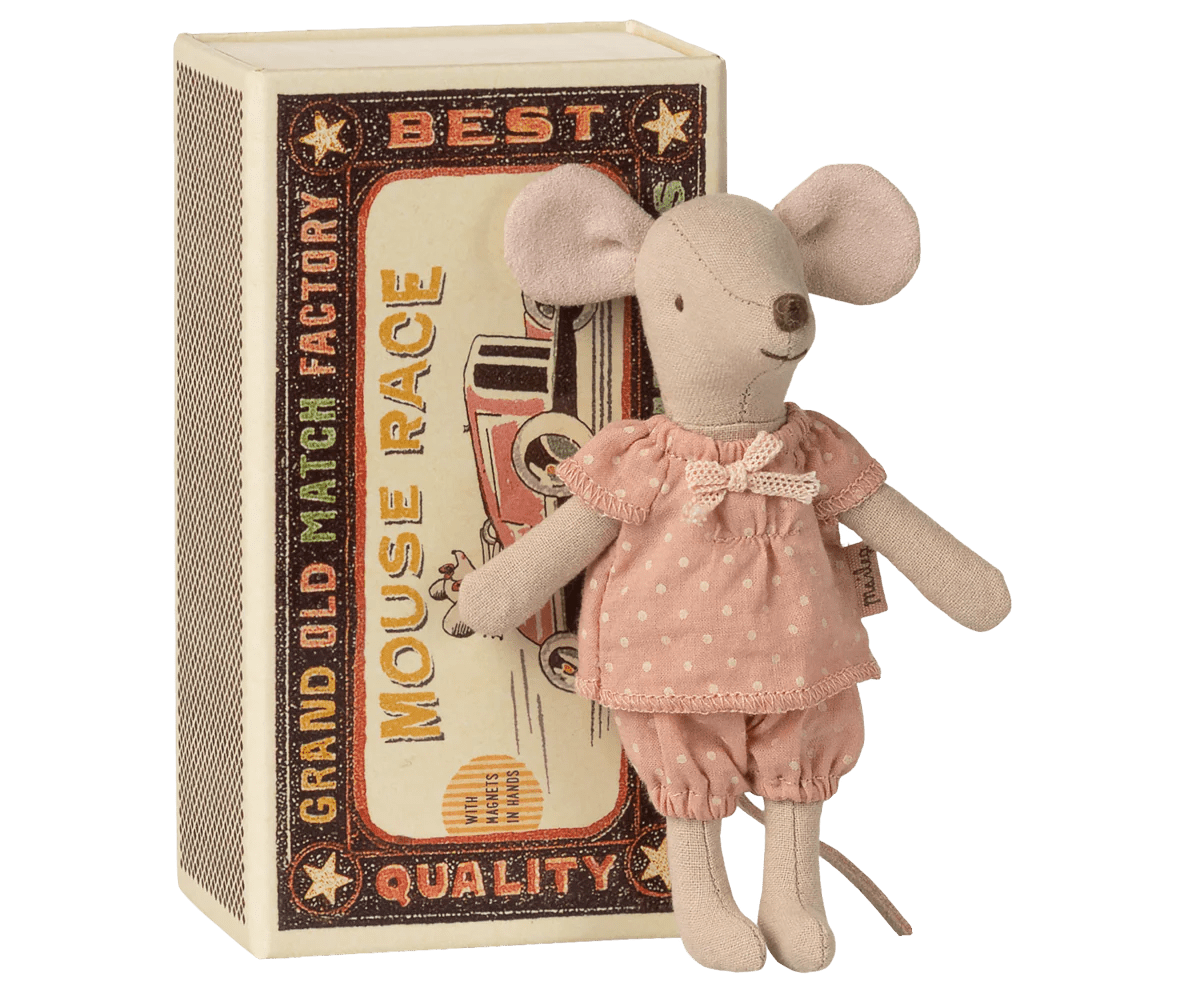 Maileg Big Sister Mouse in Matchbox - Flying Ryno