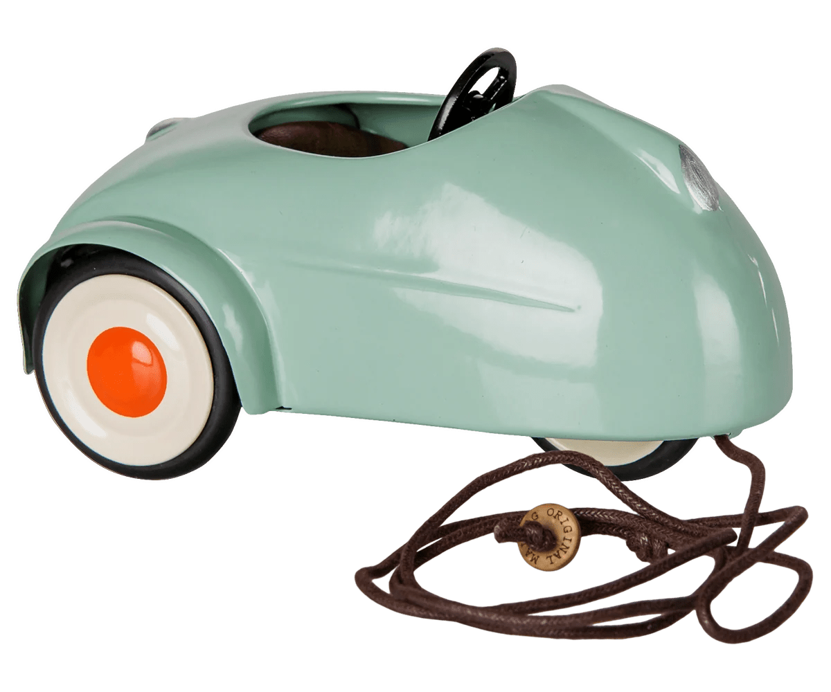 Maileg Car, Mouse, Light Mint - Flying Ryno