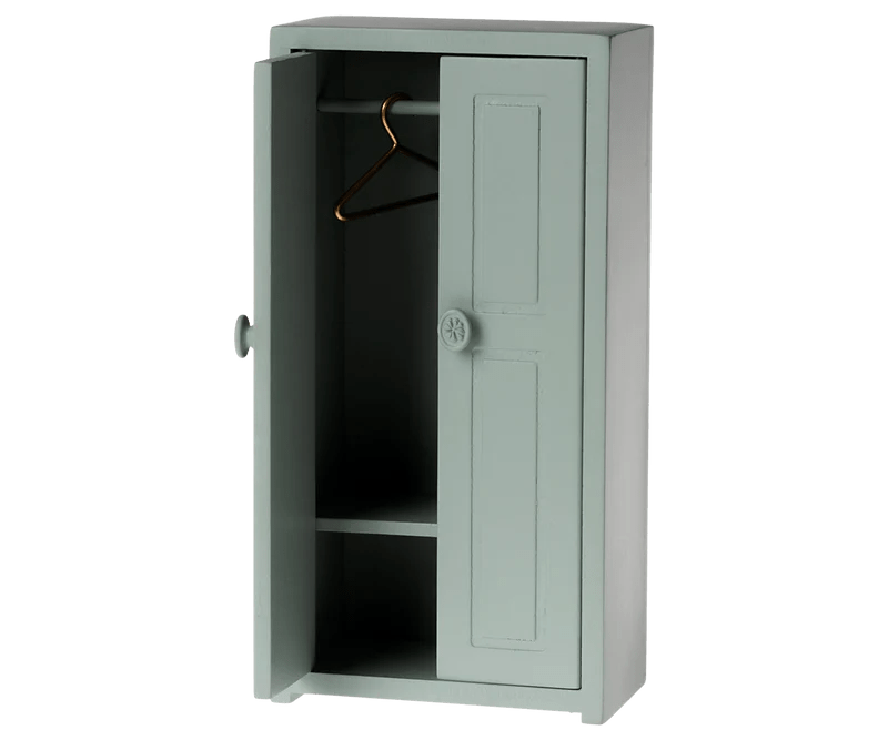 Maileg Closet, Mouse - Soft blue - Flying Ryno