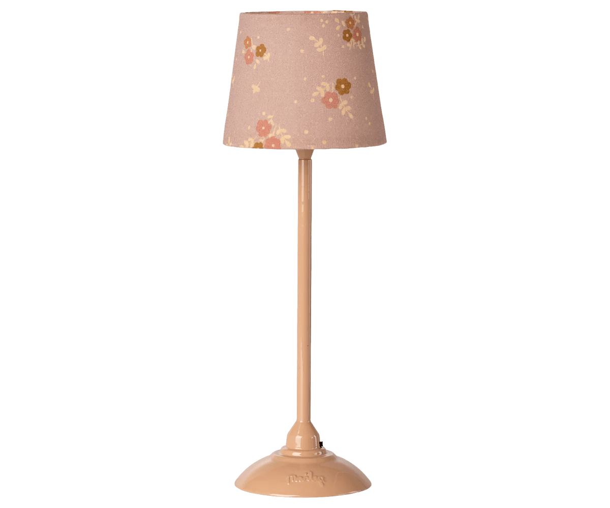 Maileg Floor Lamp, Miniature, Dark Powder - Flying Ryno