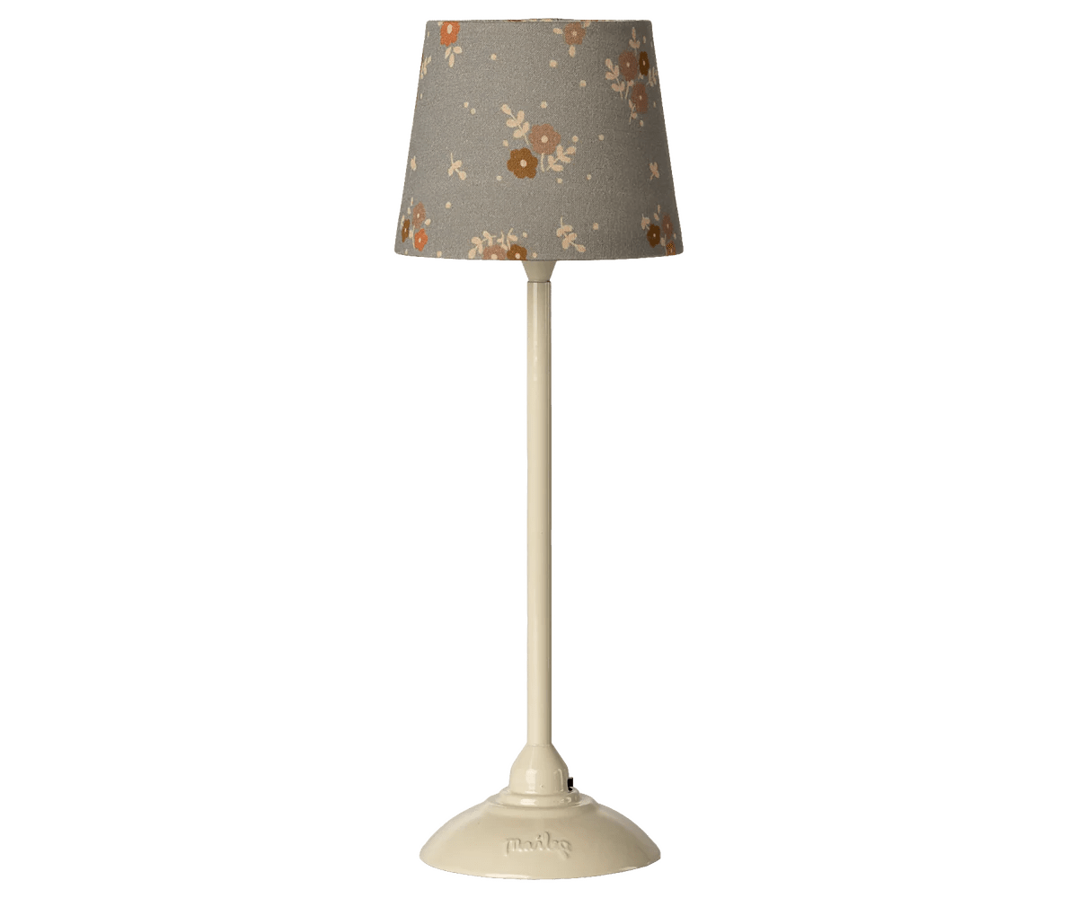 Maileg Floor Lamp, Miniature, Sand - Flying Ryno