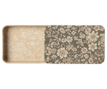 Maileg Metal box w. sliding lid, Blossom - Blue - Flying Ryno