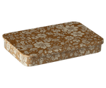 Maileg Metal box w. sliding lid, Blossom - Ocher - Flying Ryno