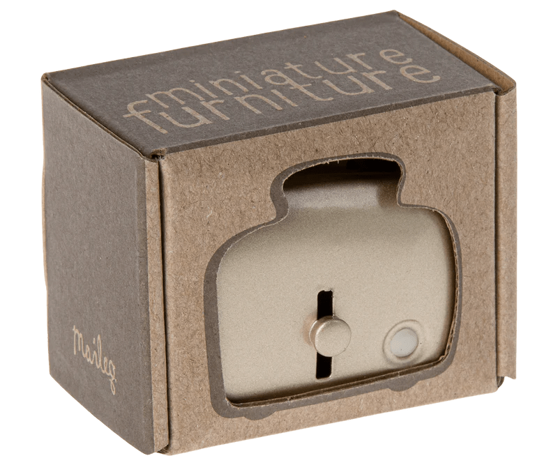 Maileg Miniature Toaster & Bread, Silver - Flying Ryno