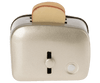 Maileg Miniature Toaster & Bread, Silver - Flying Ryno