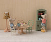 Maileg Oval dining table, Mouse - Nature - Flying Ryno