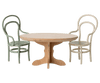 Maileg Oval dining table, Mouse - Nature - Flying Ryno