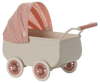 Maileg Pram, Mouse - Coral - Flying Ryno