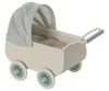 Maileg Pram with baby mouse - Mint - Flying Ryno