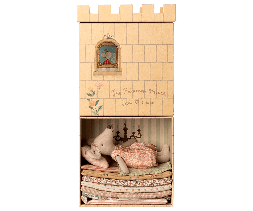 Maileg Princess and the Pea, Big Sister Mouse - Flying Ryno