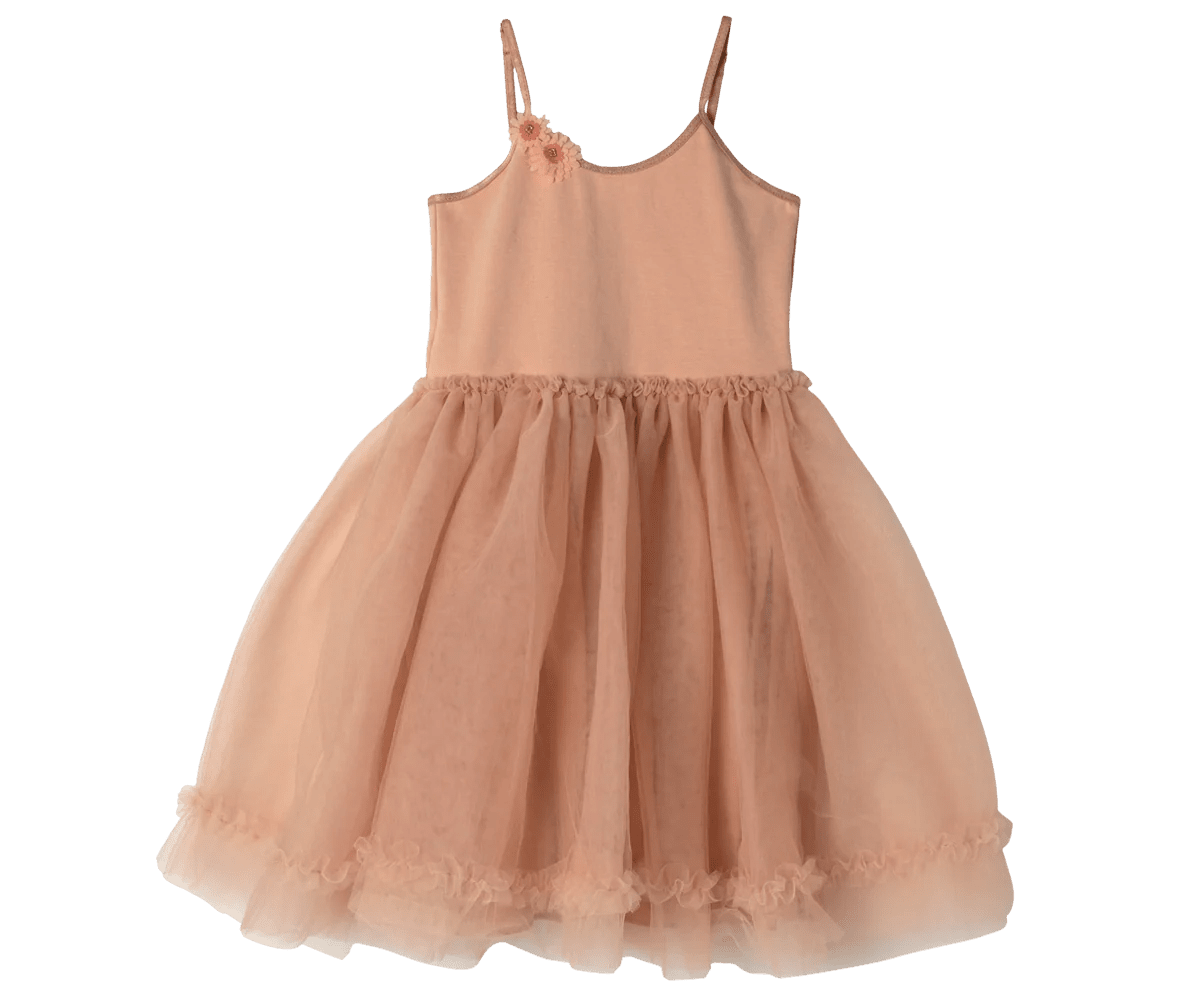 Maileg Princess Tulle Dress, Melon - Flying Ryno
