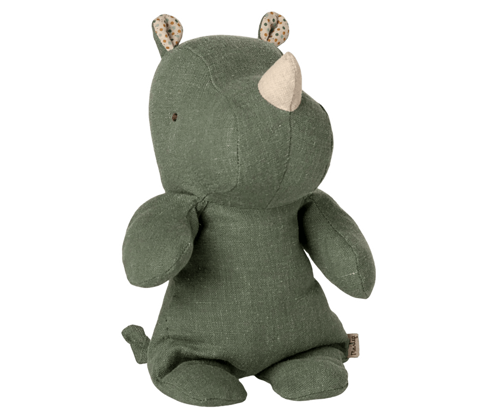 Maileg Rhino, Small - Sage - Flying Ryno