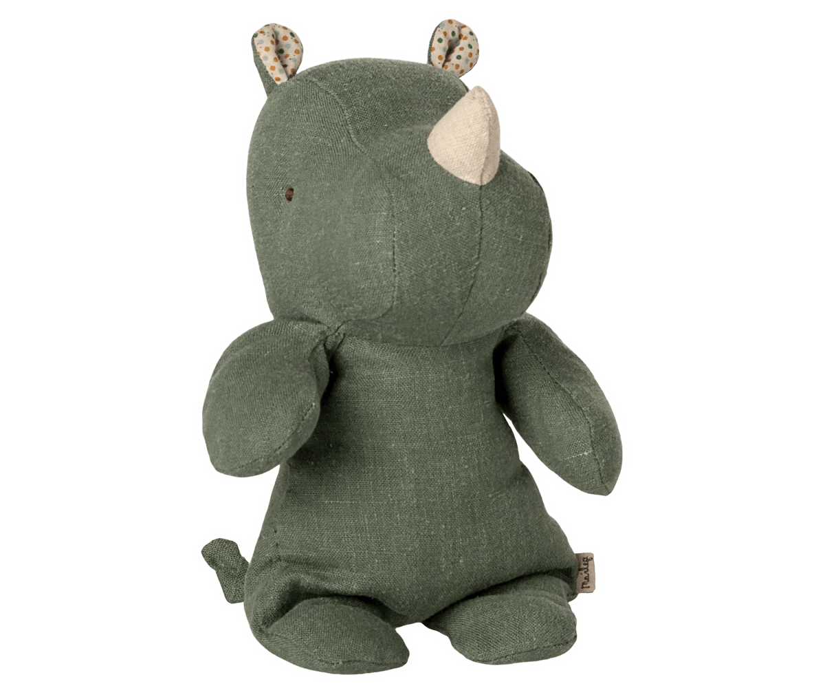 Maileg Rhino, Small - Sage - Flying Ryno