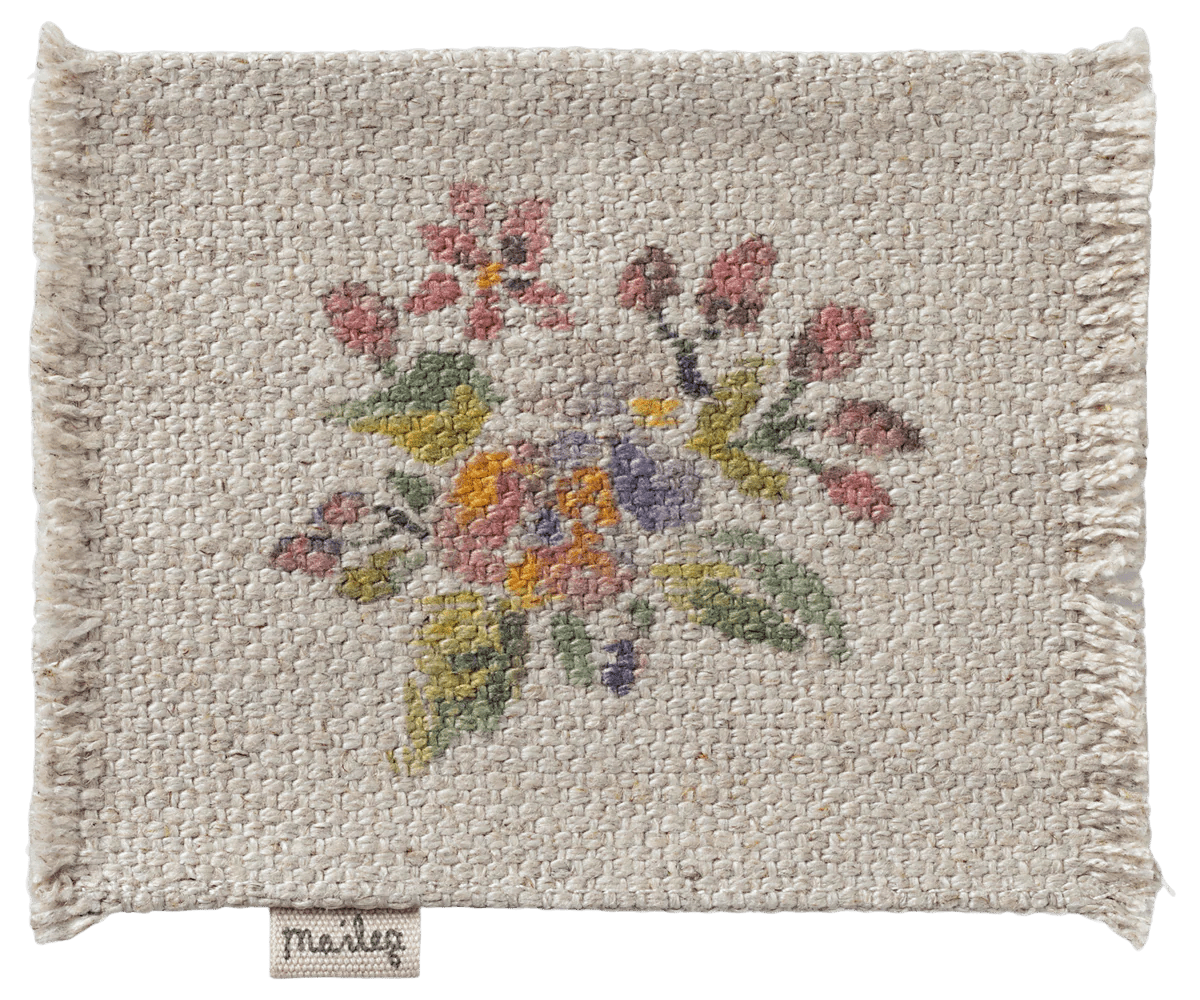 Maileg Rug, Flowers - Small - Flying Ryno