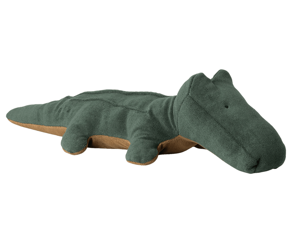 Maileg Safari Friends Crocodile, Big, Forest Green - Flying Ryno