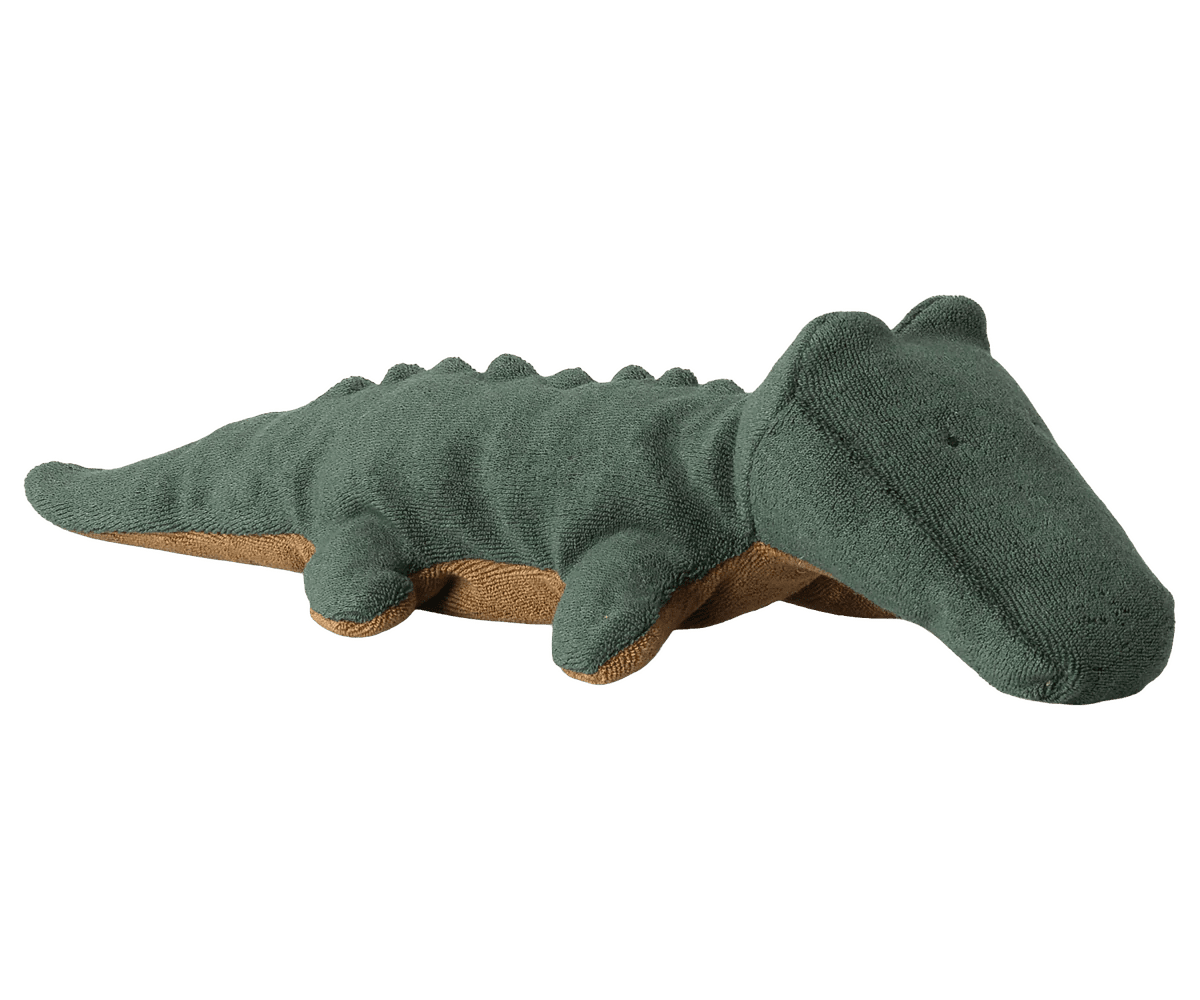 Maileg Safari Friends Crocodile, Small, Forest Green - Flying Ryno