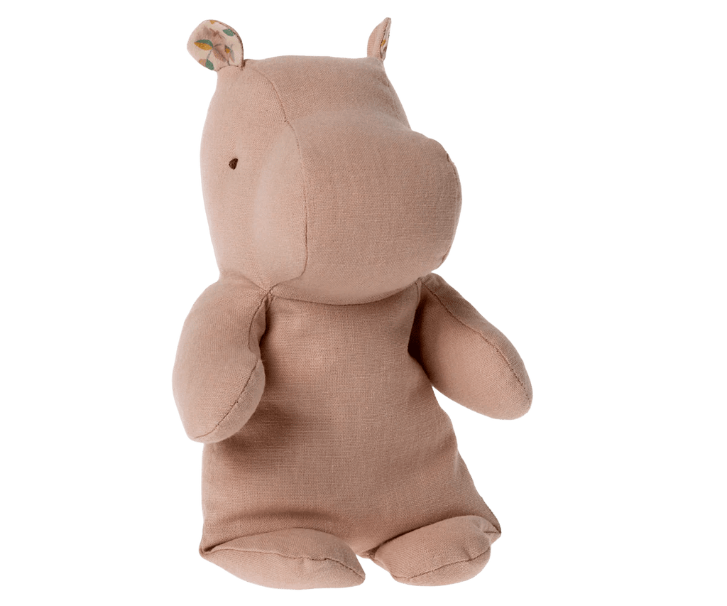 Maileg Safari Friends, Hippo, Small, Soft Rose - Flying Ryno