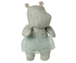 Maileg Safari friends, Hippo with skirt, Small - Mint - Flying Ryno