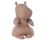 Maileg Safari friends, Hippo with skirt, Small - Soft rose - Flying Ryno