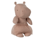 Maileg Safari friends, Hippo with skirt, Small - Soft rose - Flying Ryno