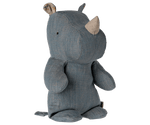 Maileg Safari friends, Rhino, Small - Blue/Sand - Flying Ryno