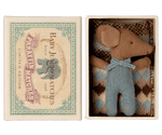 Maileg Sleepy Wakey, Baby Mouse - Blue - Flying Ryno