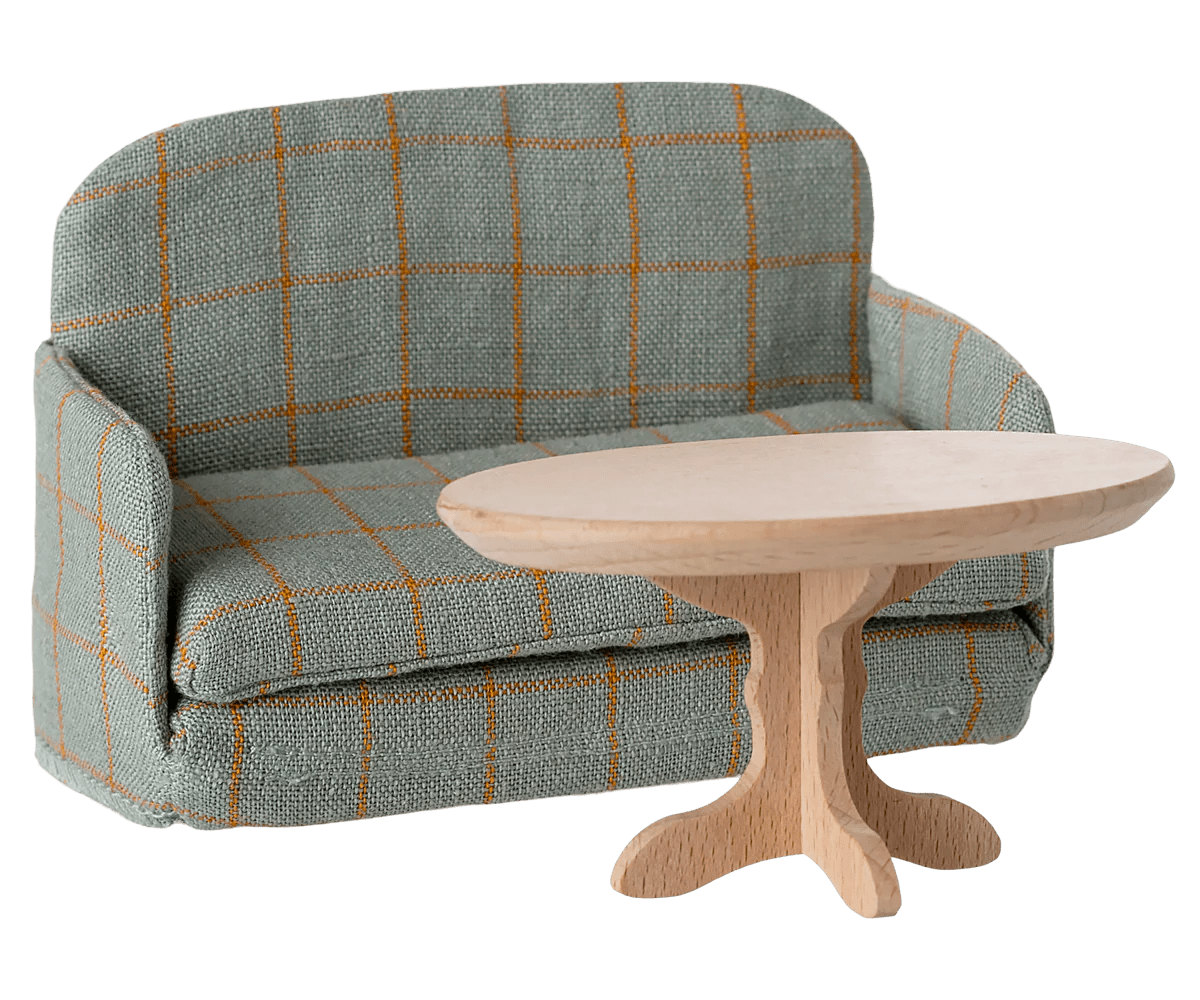 Maileg Sofa bed, Mouse - Checker - Flying Ryno