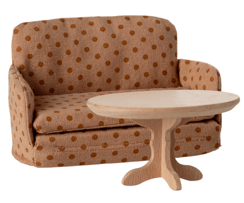 Maileg Sofa bed, Mouse - Dots - Flying Ryno