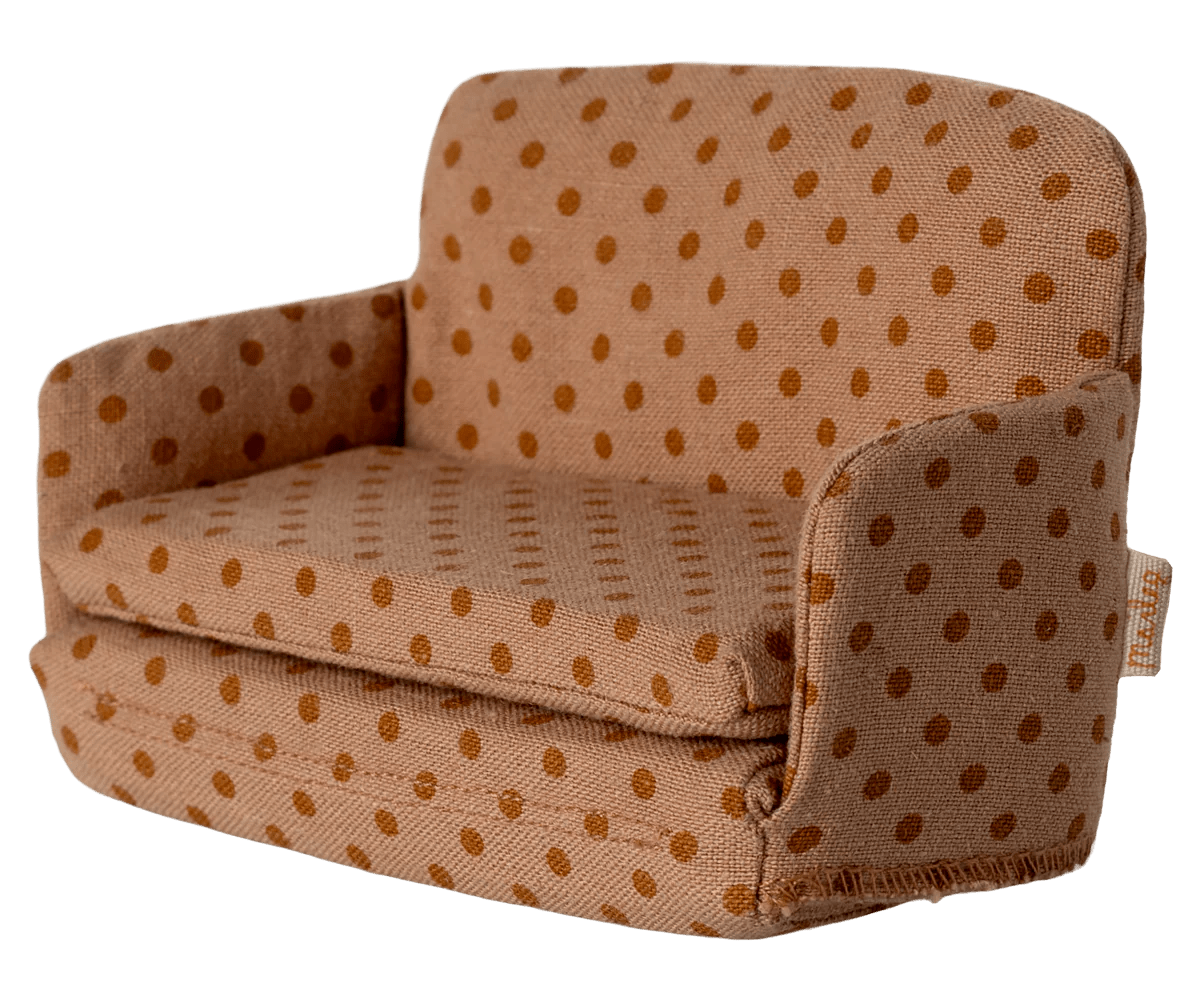 Maileg Sofa bed, Mouse - Dots - Flying Ryno