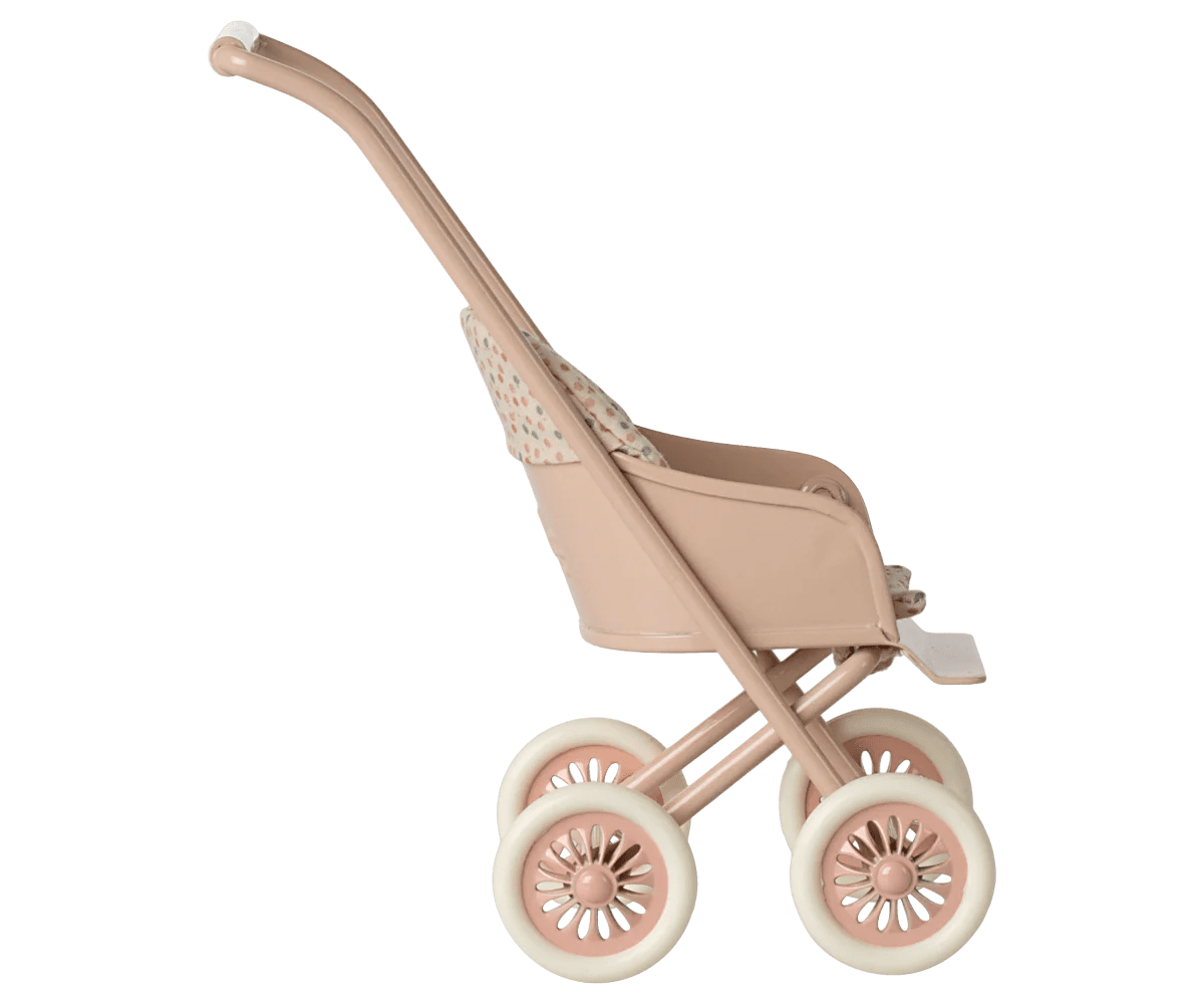 Maileg Stroller, Micro, Powder - Flying Ryno