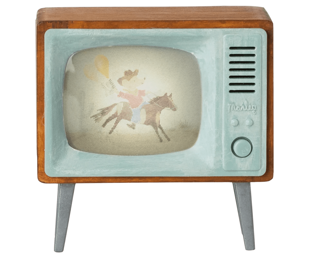Maileg Television, Mouse - Flying Ryno