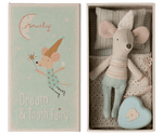 Maileg Tooth Fairy Mouse, Little Brother in Match Box - Flying Ryno