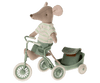 Maileg Tricycle Mouse, Big Brother - Mint - Flying Ryno