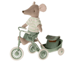 Maileg Tricycle Mouse, Big Brother - Mint - Flying Ryno