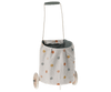 Maileg Trolley, Multi dots - Blue - Flying Ryno