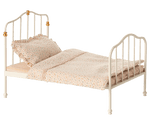 Maileg Vintage Bed, Mouse - Off White - Flying Ryno