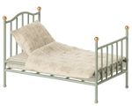 Maileg Vintage single bed, Mouse - Mint - Flying Ryno