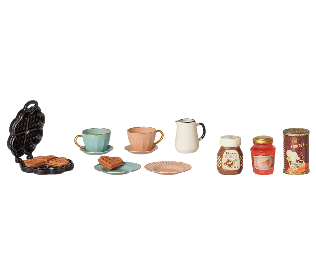 Maileg Waffle Set, Mouse - Flying Ryno