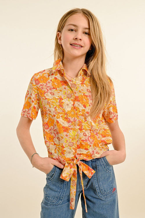 Molly Bracken Floral Print Shirtdress - Flying Ryno