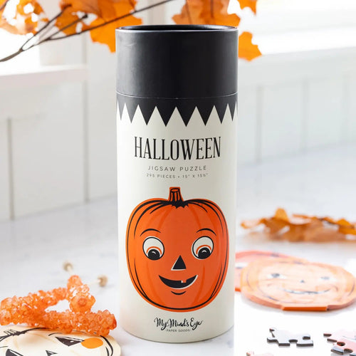 My Mind's Eye Vintage Halloween Pumpkin Puzzle - Flying Ryno