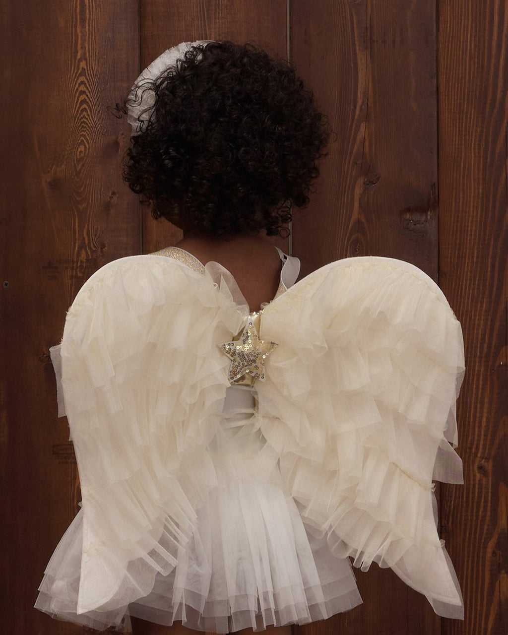 Noralee Angel Wings, Ivory Shimmer - Flying Ryno