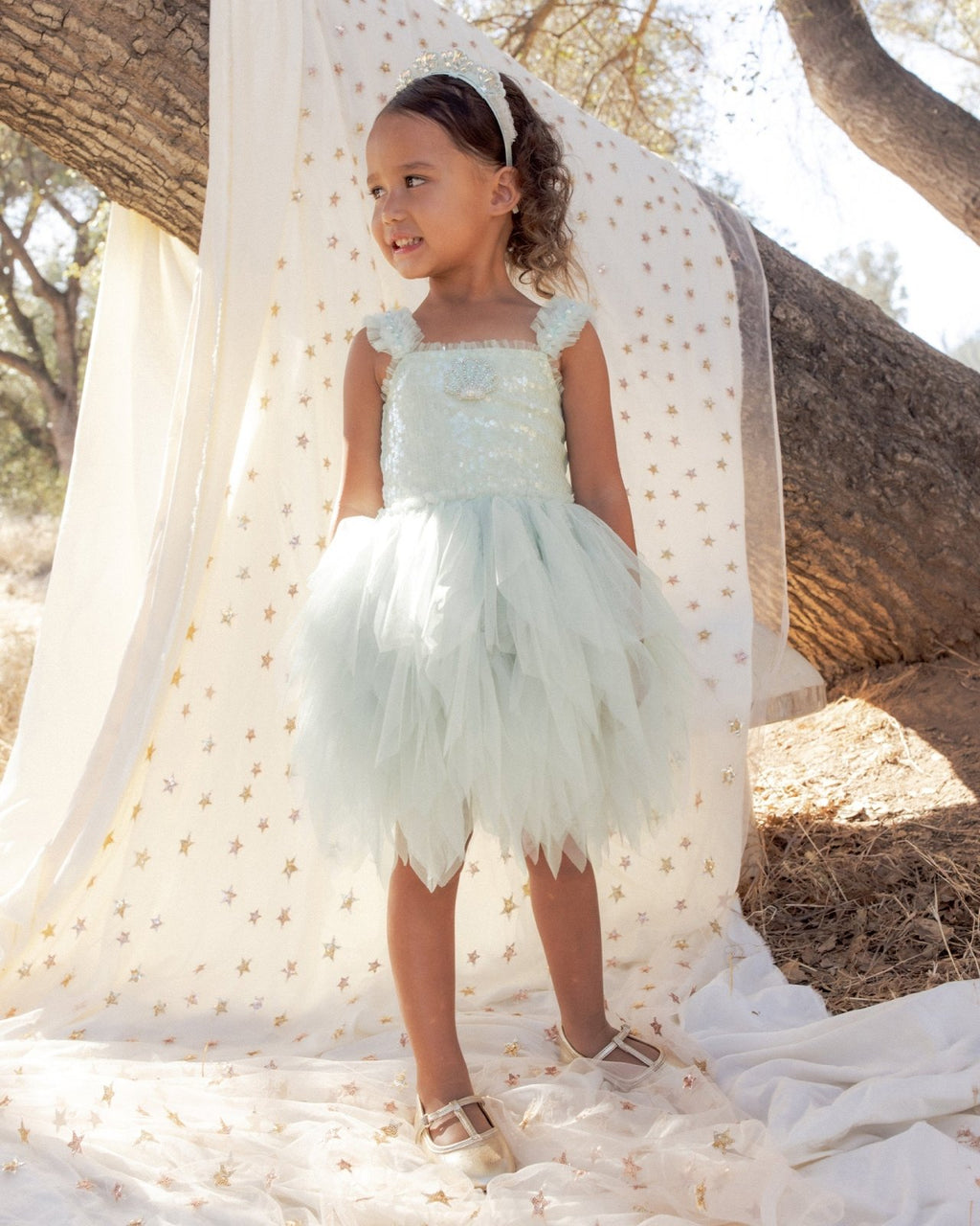 Noralee Magique Dress, Mist - Flying Ryno