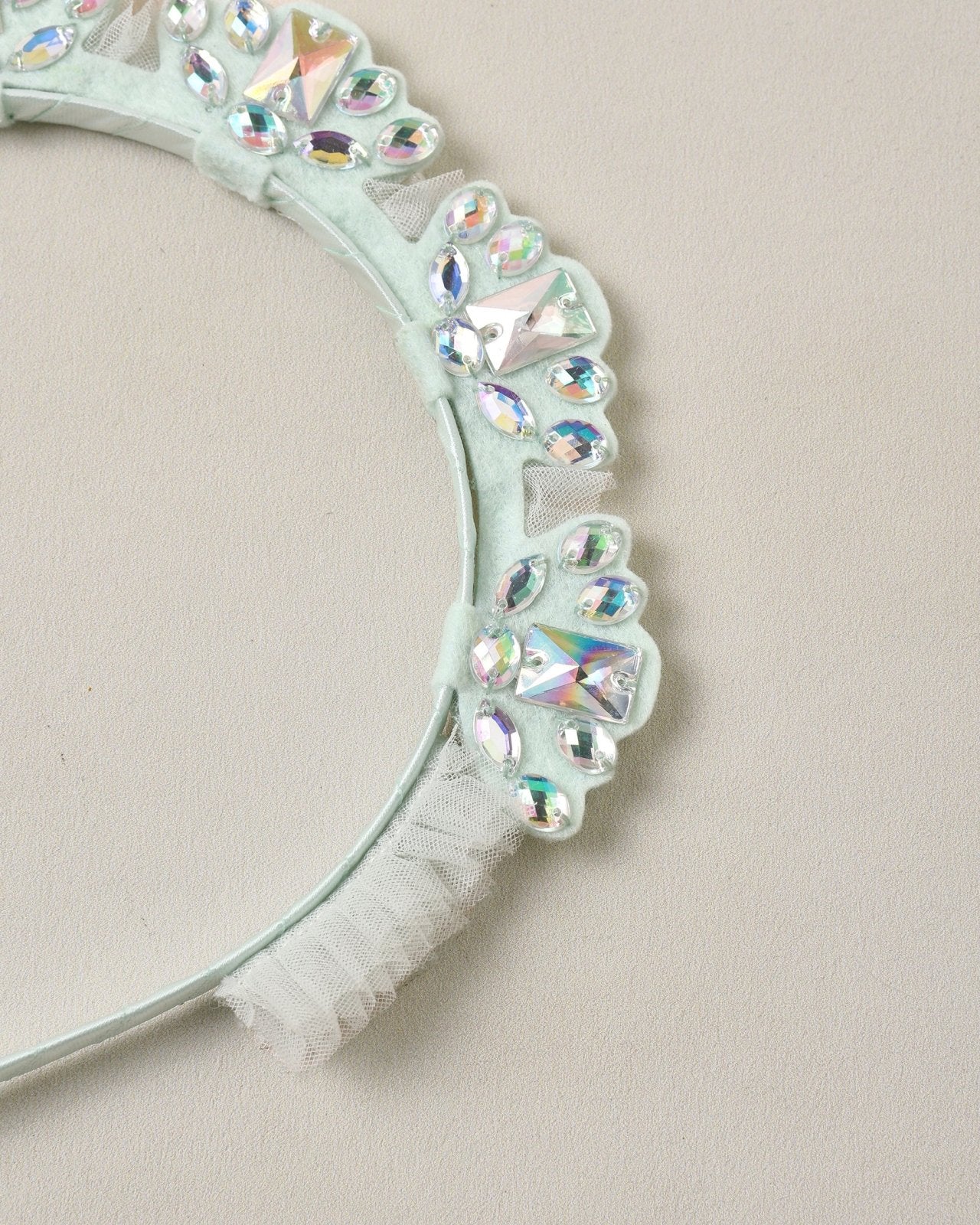 Noralee Mermaid Crown and Wand, Mist - Flying Ryno
