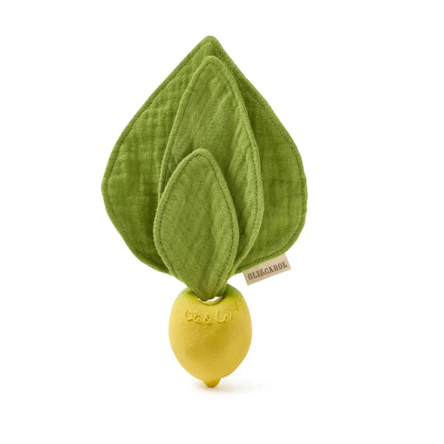 Oli and Carol Lemon Mini Doudou - Teether - Flying Ryno