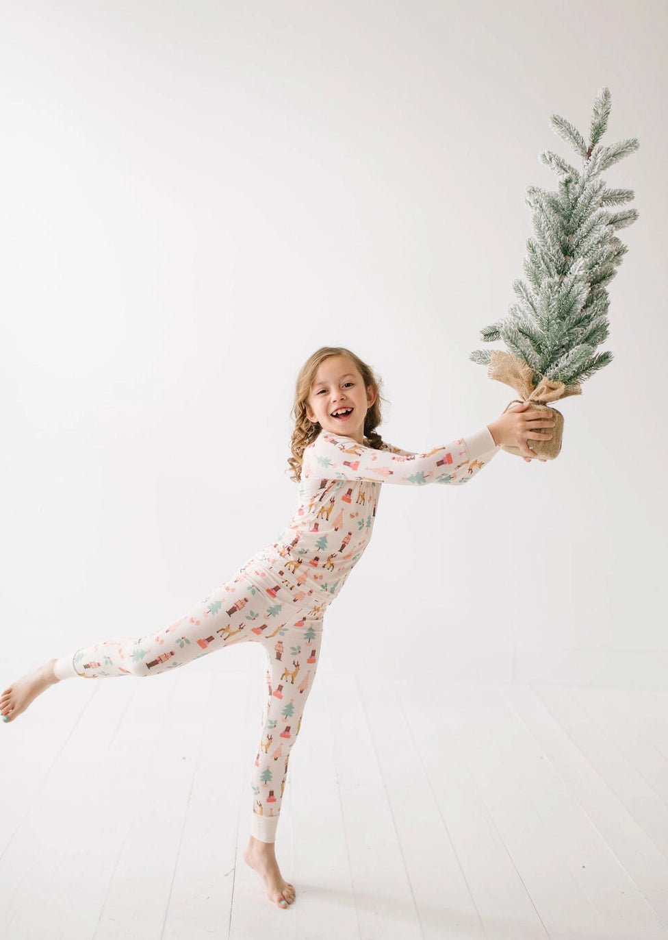 Ollie Jay 2 Piece Bamboo Pajama in Nutcracker | Christmas - Flying Ryno