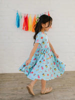 Ollie Jay Classic Twirl in Back To School | Girls Dress - Flying Ryno