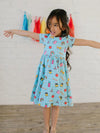 Ollie Jay Classic Twirl in Back To School | Girls Dress - Flying Ryno
